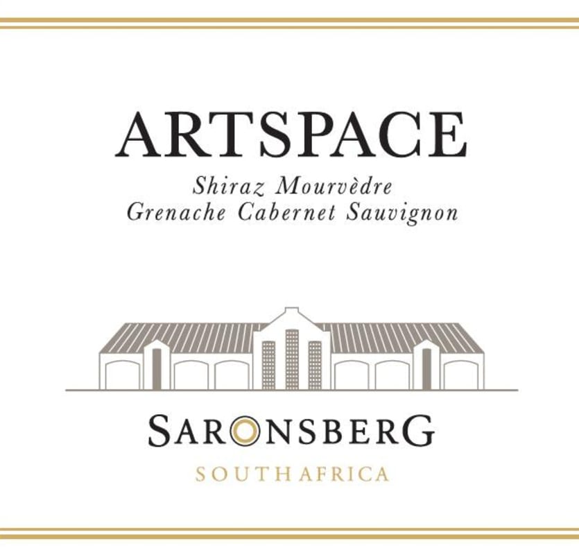 Saronsberg Artspace Red 2014 Front Label