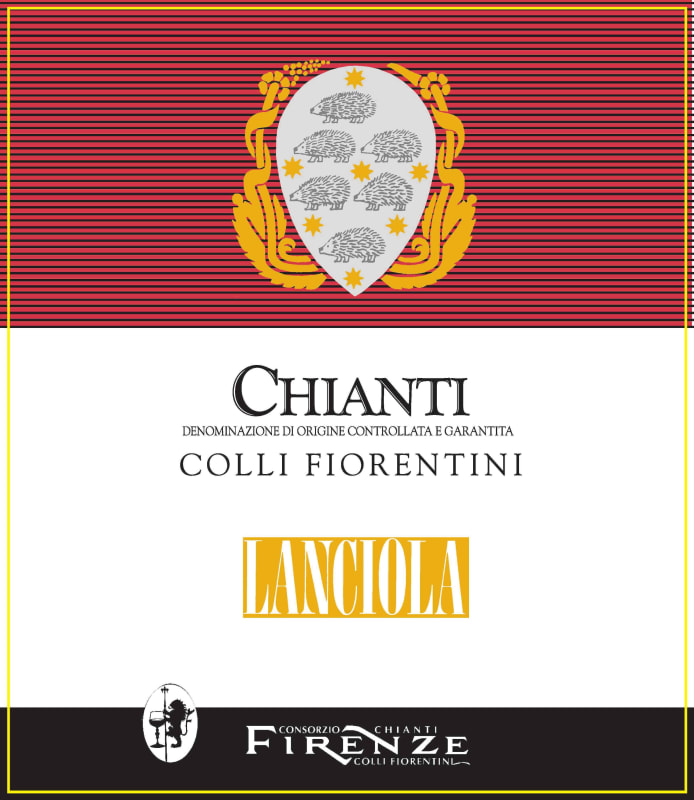 Lanciola Chianti Fiorentini 2013 Front Label