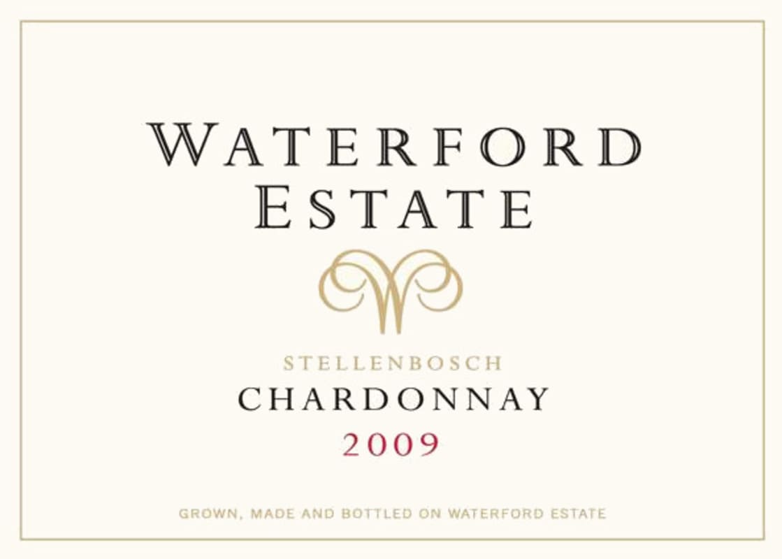 Waterford Chardonnay 2009 Front Label