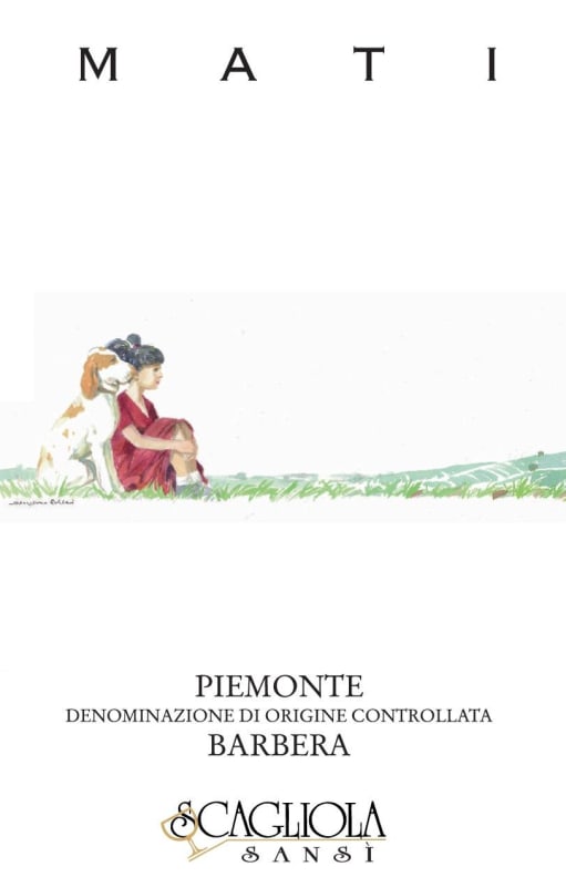 Coal Valley Vineyard Piemonte Mati Barbera 2014 Front Label