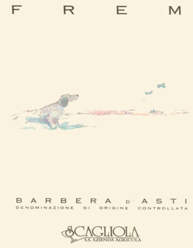 Scagliola Vini Barbera d'Asti Frem 2010 Front Label
