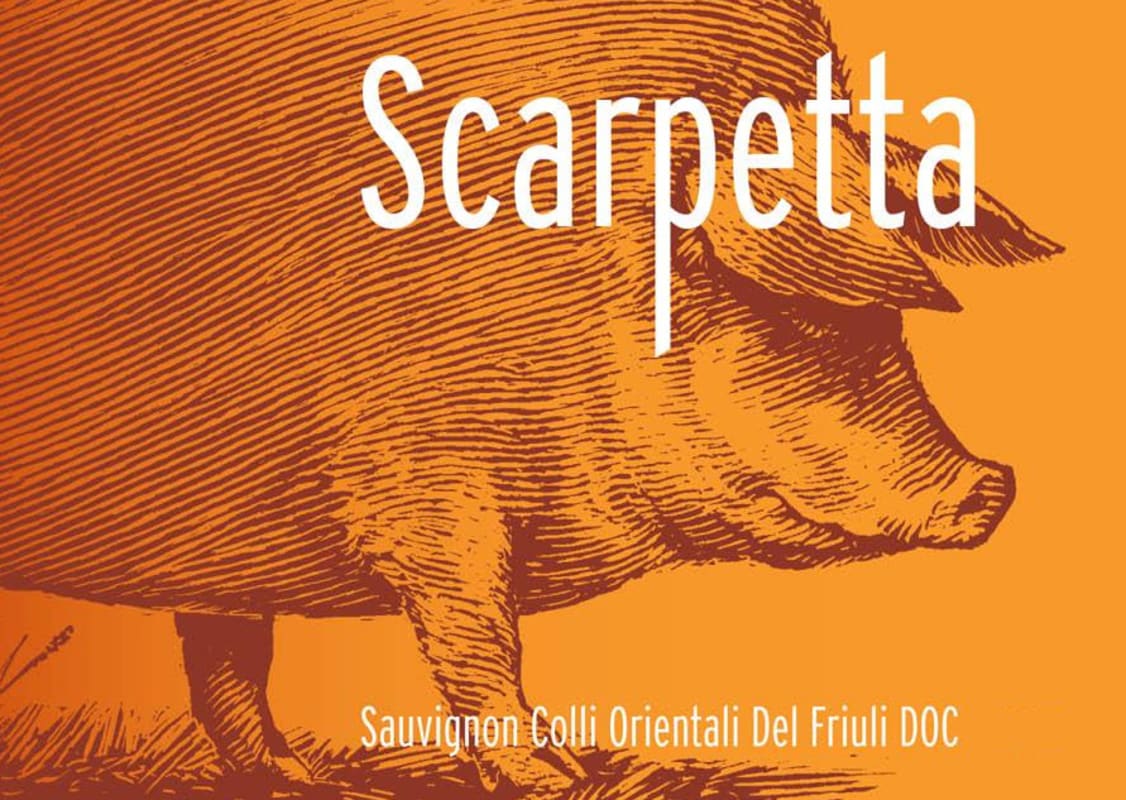 Scarpetta Colli Orientali del Friuli Sauvignon 2013 Front Label