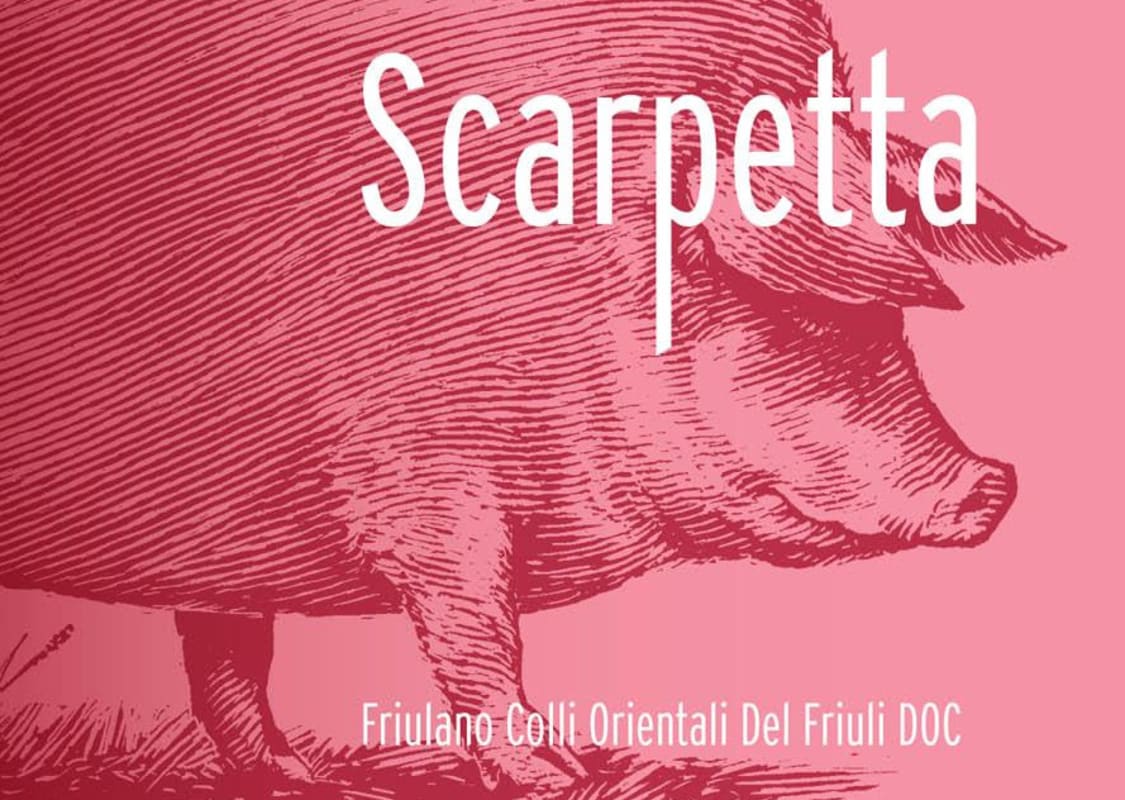 Scarpetta Colli Orientali del Friuli Friulano 2013 Front Label