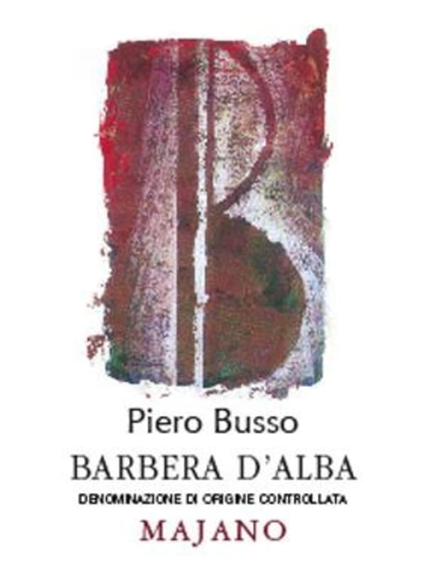 Piero Busso Barbera d'Alba Majano 2007 Front Label