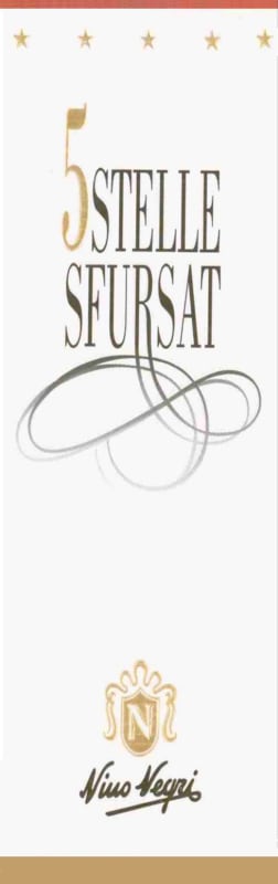 Nino Negri Sforzato di Valtellina Sfursat 5 Stelle 2009 Front Label