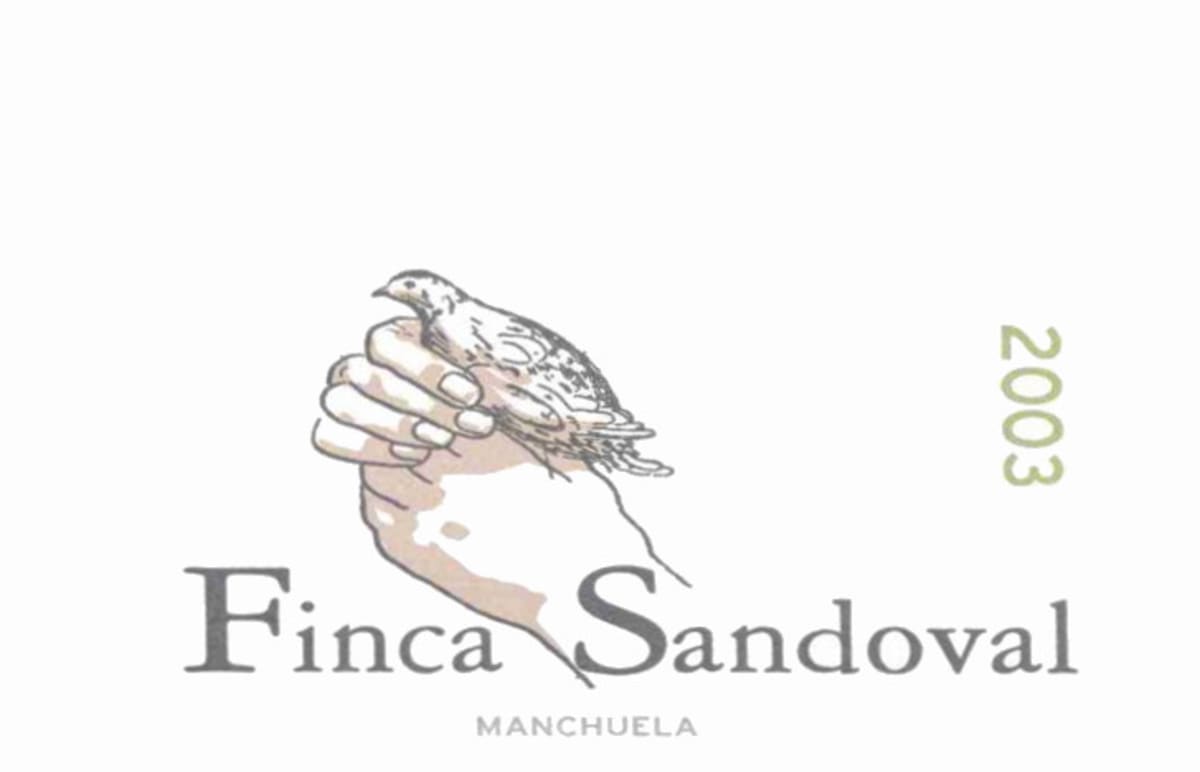 Finca Sandoval Manchuela 2003 Front Label