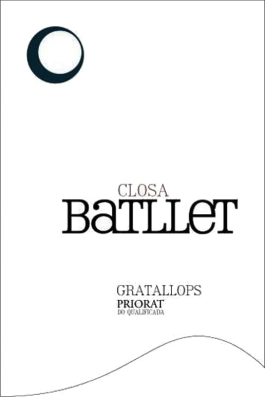 Closa Batllet Priorat 2005 Front Label