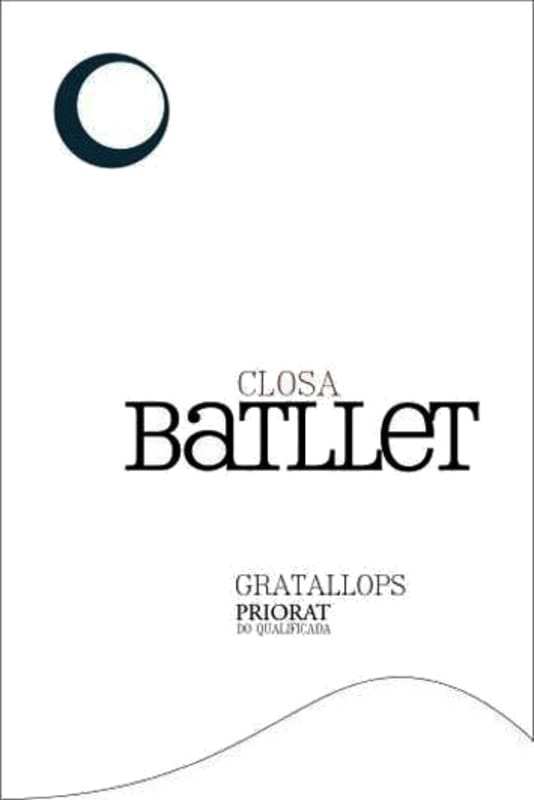 Closa Batllet Priorat 2006 Front Label