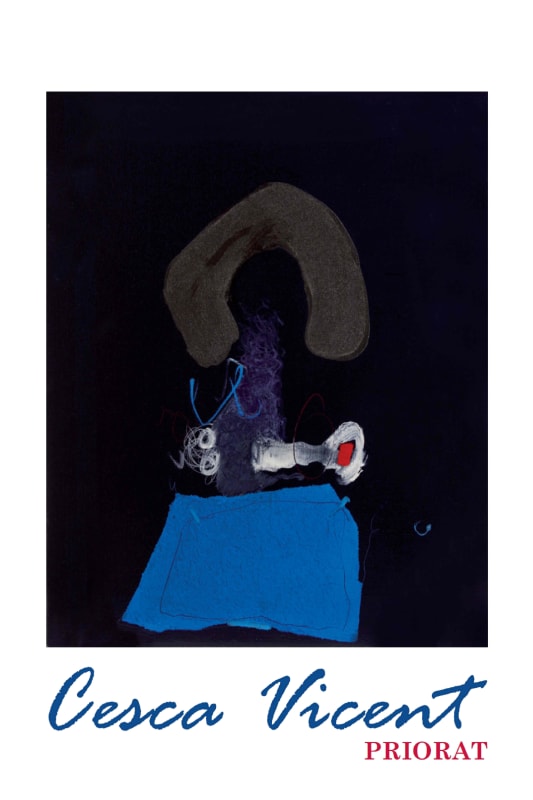 Cesca Vicent Priorat 2013 Front Label