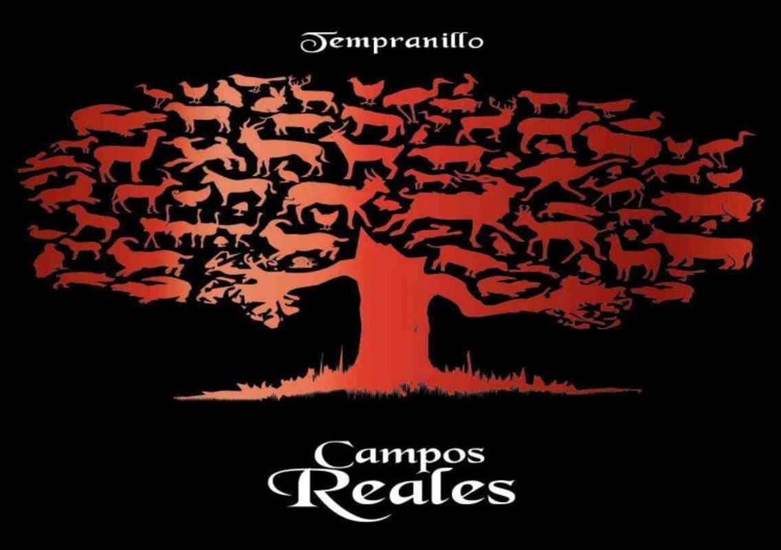 Campos Reales La Mancha Tempranillo 2013 Front Label