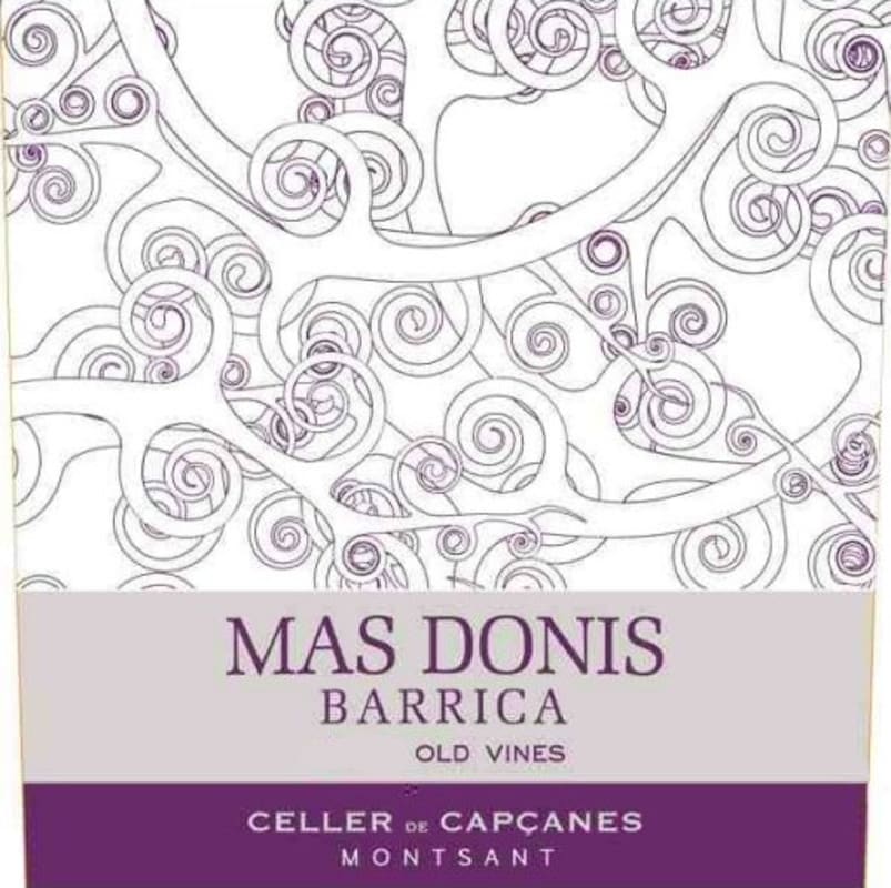Celler de Capcanes Mas Donis Barrica 2010 Front Label