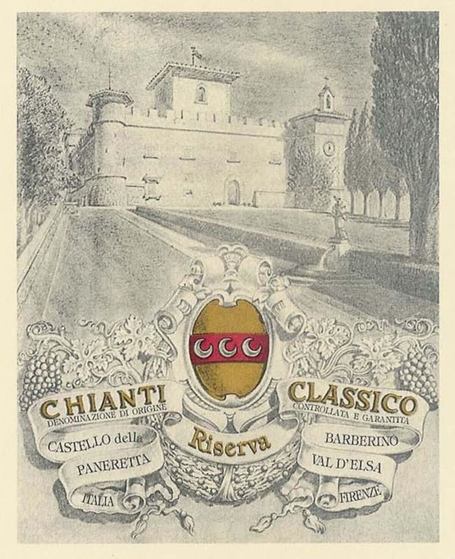 Castello della Paneretta Chianti Classico Riserva 2009 Front Label