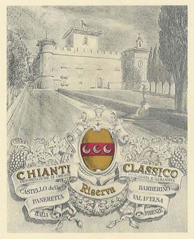 Castello della Paneretta Chianti Classico Riserva 2012 Front Label