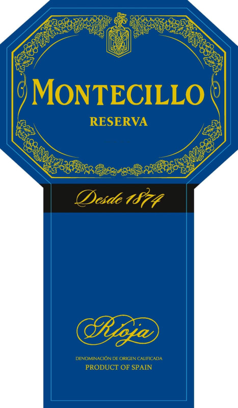 Bodegas Montecillo Rioja Reserva 2007 Front Label