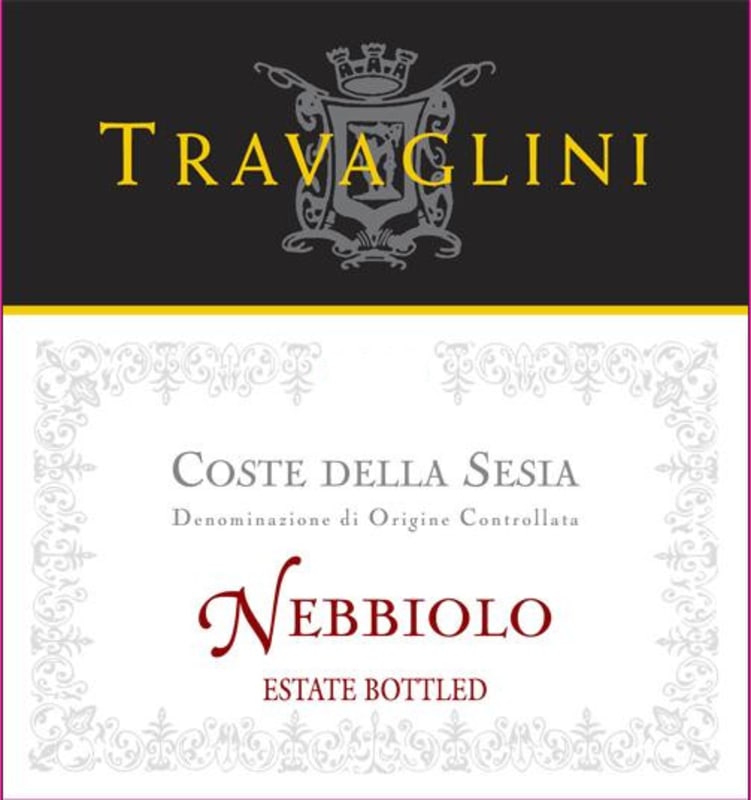Travaglini Coste della Sesia Nebbiolo 2010 Front Label