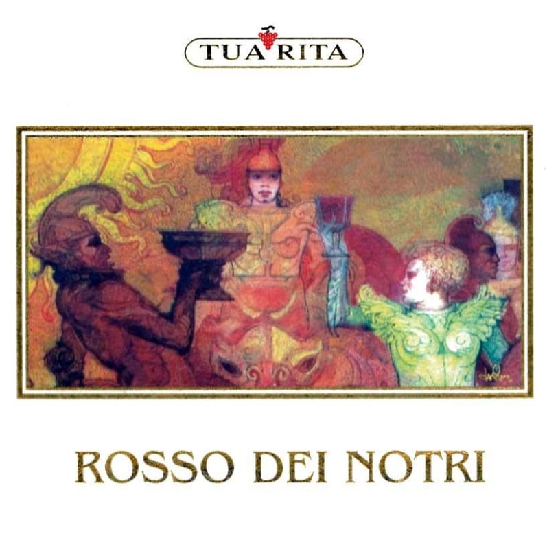 Tua Rita Rosso dei Notri 2012 Front Label