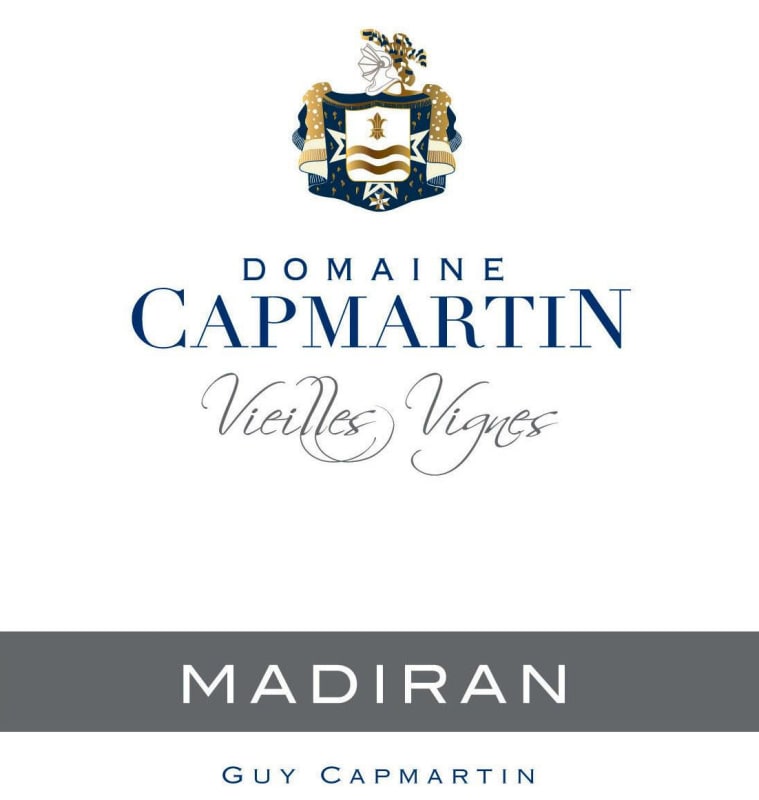 Dom. Capmartin Vieilles Vignes Madiran 2013 Front Label