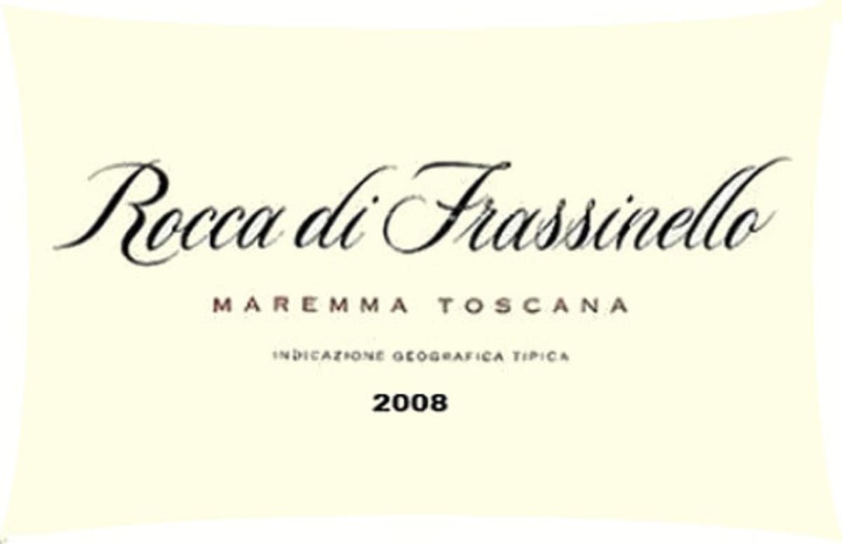 Rocca di Frassinello Toscana Maremma 2008 Front Label
