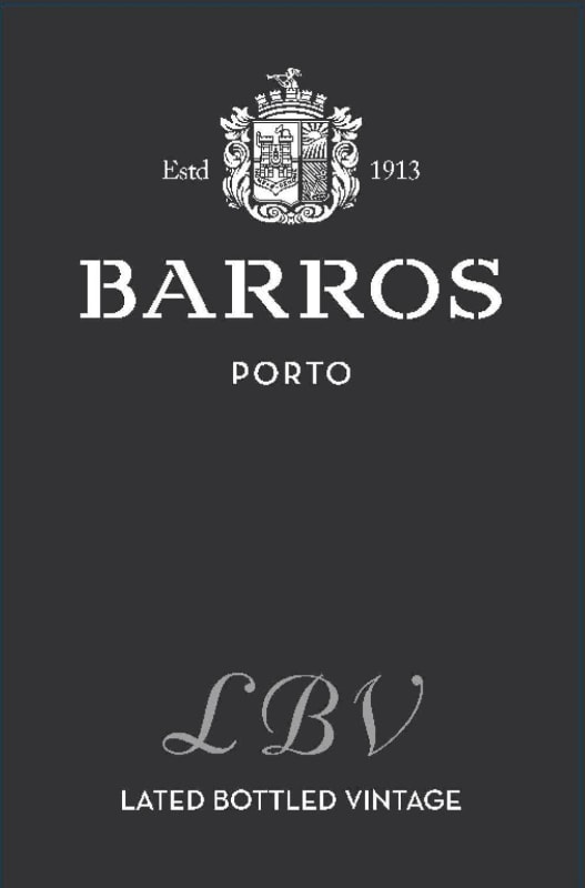 Barros Late Bottle Vintage Porto 2009 Front Label