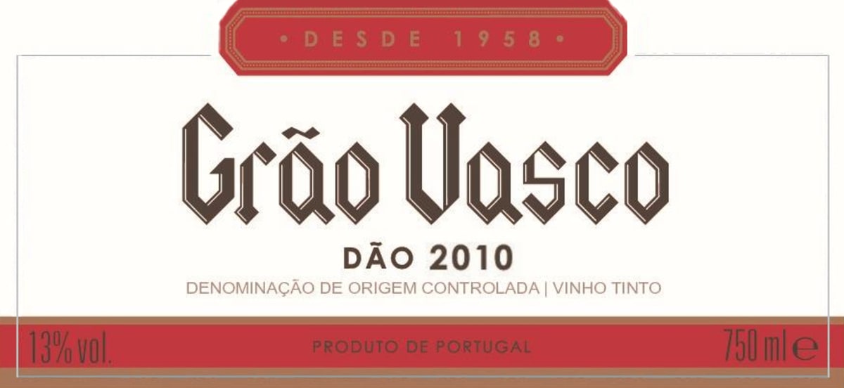 Grao Vasco Dao 2010 Front Label