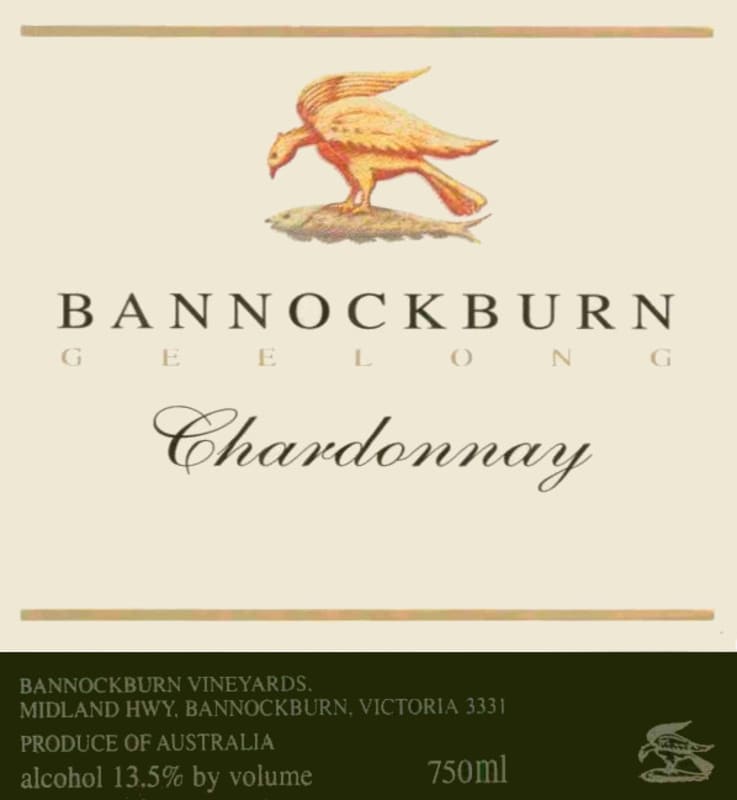 Bannockburn Chardonnay 2008 Front Label
