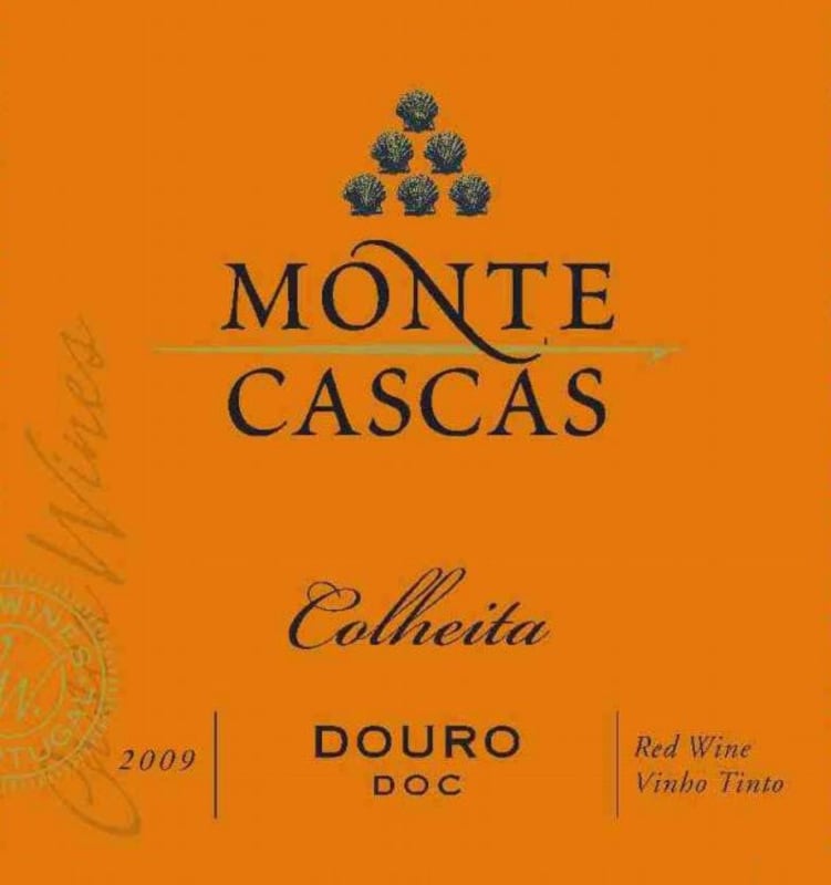Monte Cascas Colheita Tinto 2009 Front Label