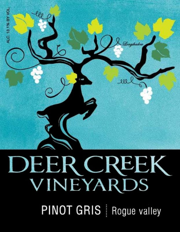 Deer Creek Vineyards Pinot Gris 2011 Front Label