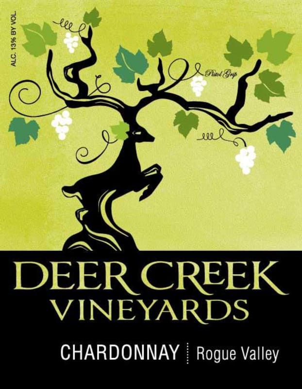 Deer Creek Vineyards Chardonnay 2011 Front Label