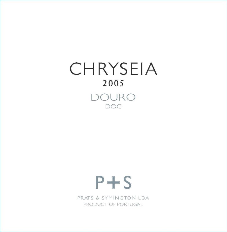Prats & Symington Douro Chryseia 2005 Front Label