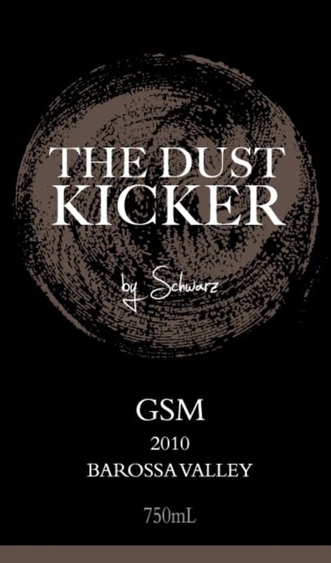Schwarz Wine Company The Dust Kicker GSM 2010 Front Label