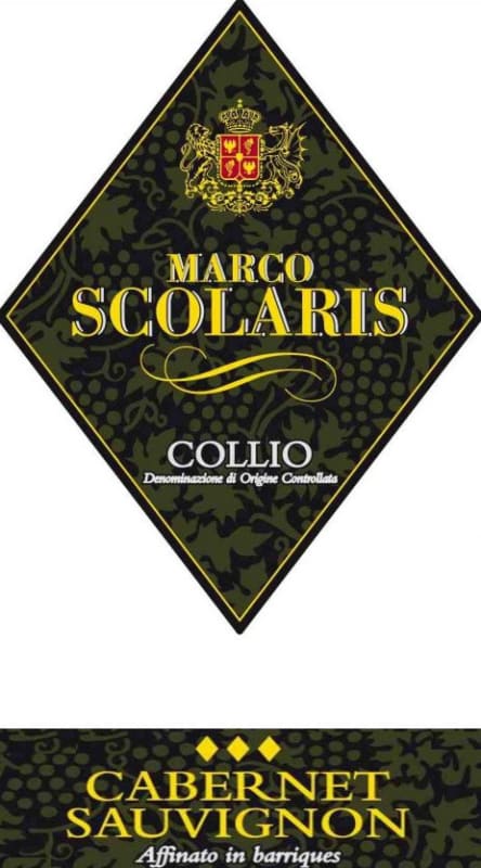 Scolaris Vini Collio Cabernet Sauvignon 2011 Front Label