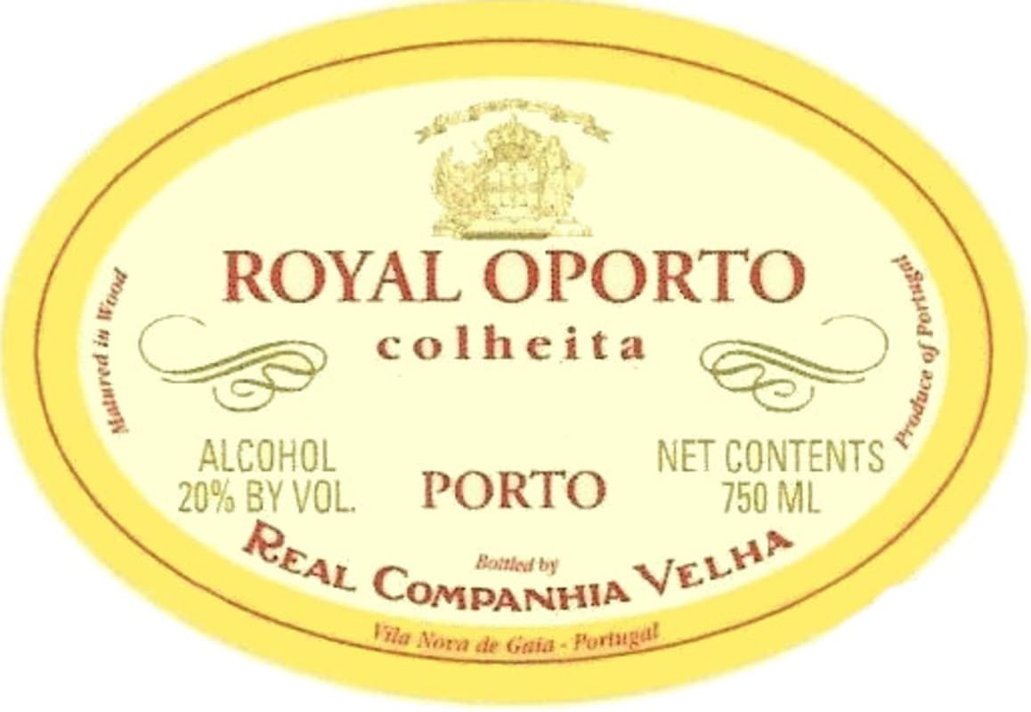 Royal Colheita Port 1977 Front Label