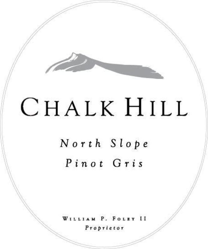 Chalk Hill North Slope Pinot Gris 2014 Front Label