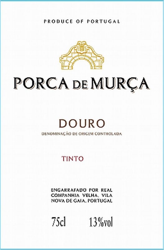 Real Companhia Velha Porca de Murca 2009 Front Label