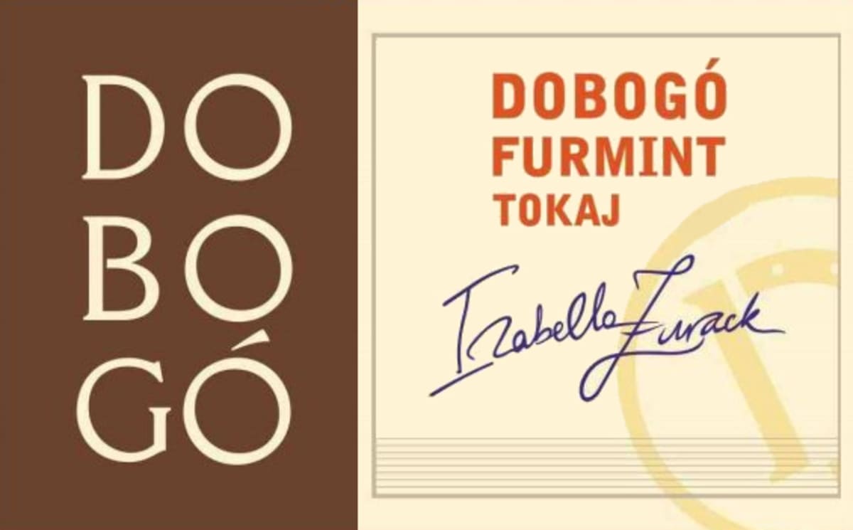 Dobogo Tokaj Furmint 2009 Front Label