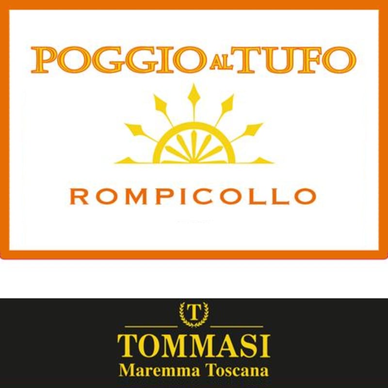 Poggio al Tufo Rompicollo 2012 Front Label
