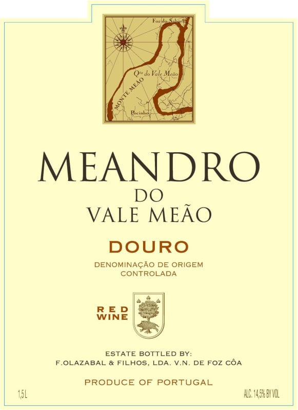 Quinta do Vale Meao Douro Meandro 2009 Front Label