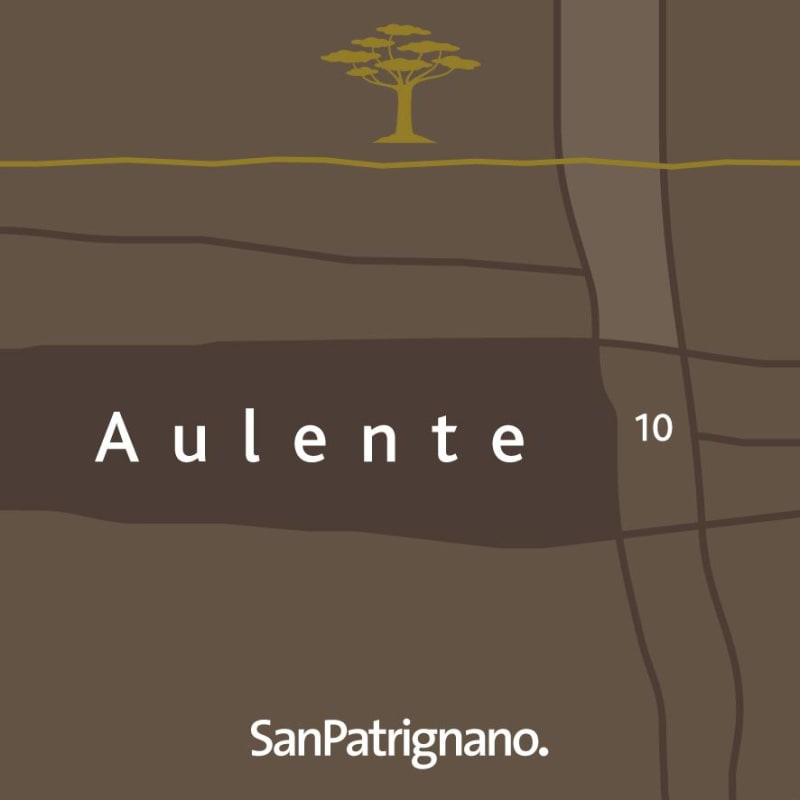 San Patrignano Aulente 2010 Front Label