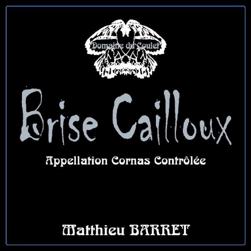 Domaine du Coulet Cornas Brise Cailloux 2010 Front Label