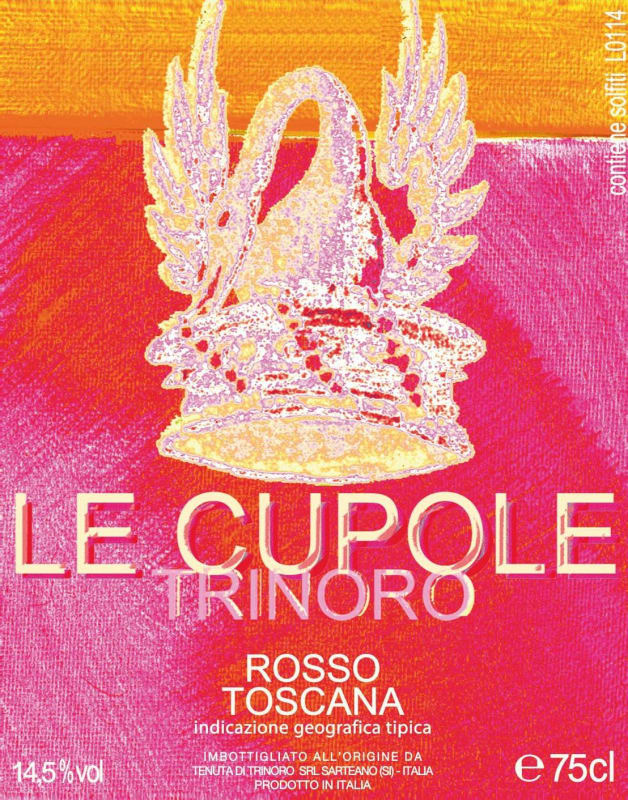 Tenuta di Trinoro Le Cupole 2013 Front Label