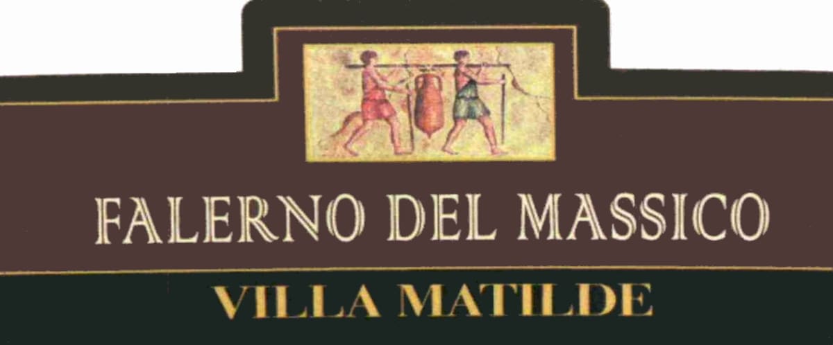 Villa Matilde Falerno del Massico Rosso 2008 Front Label