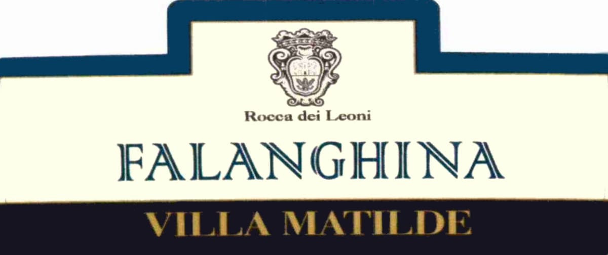 Villa Matilde Falanghina 2012 Front Label