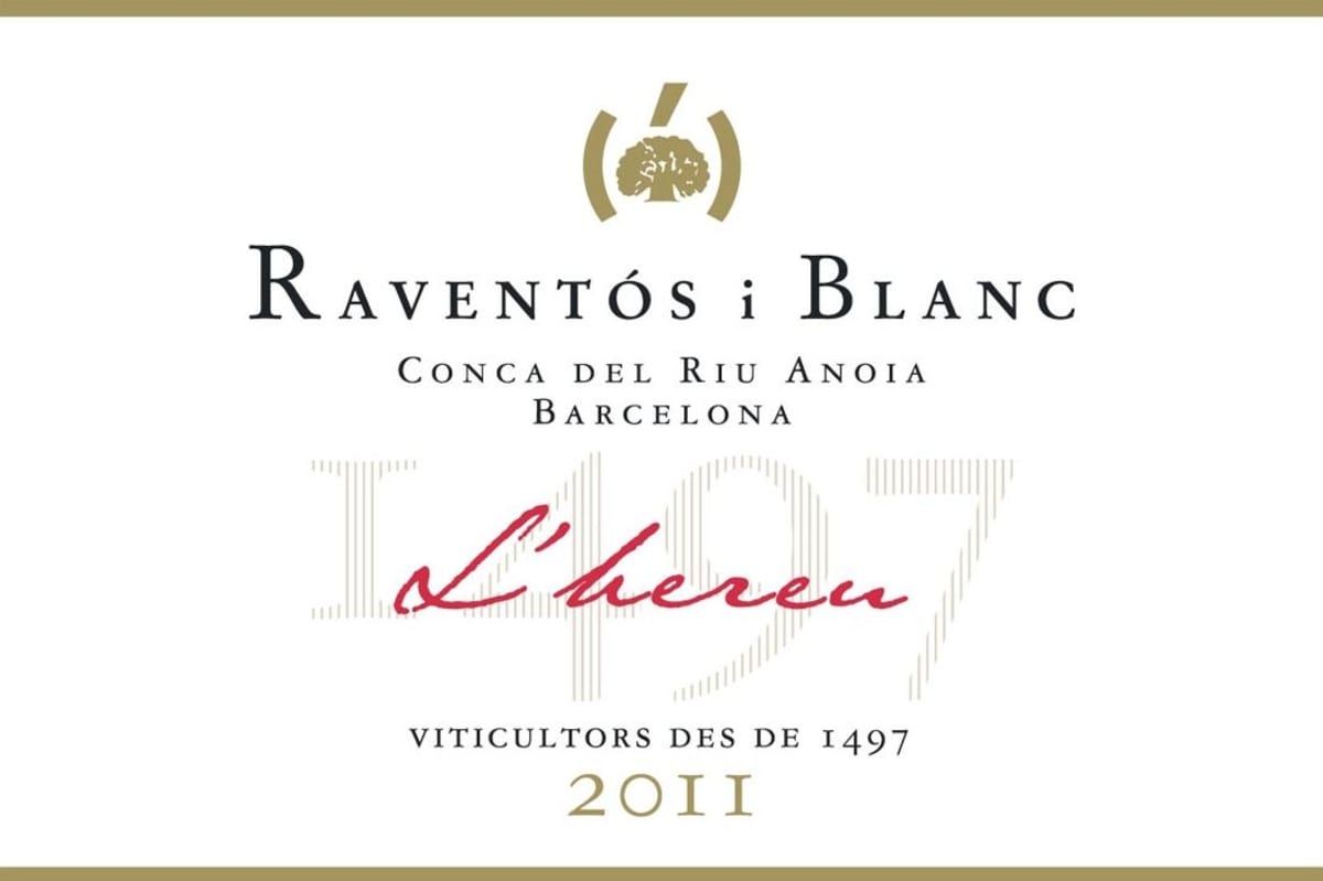 Raventos i Blanc Cava L'Hereu Brut 2011 Front Label