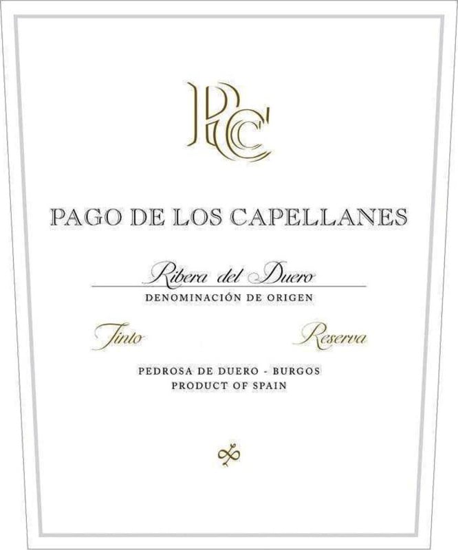 Pago de Los Capellanes Reserva 2011 Front Label
