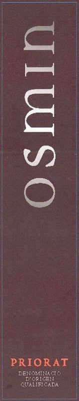 Merum Priorati Priorati Osmin 2008 Front Label