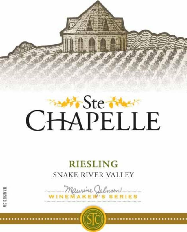 Ste. Chapelle Winemaker's Series Riesling 2013 Front Label