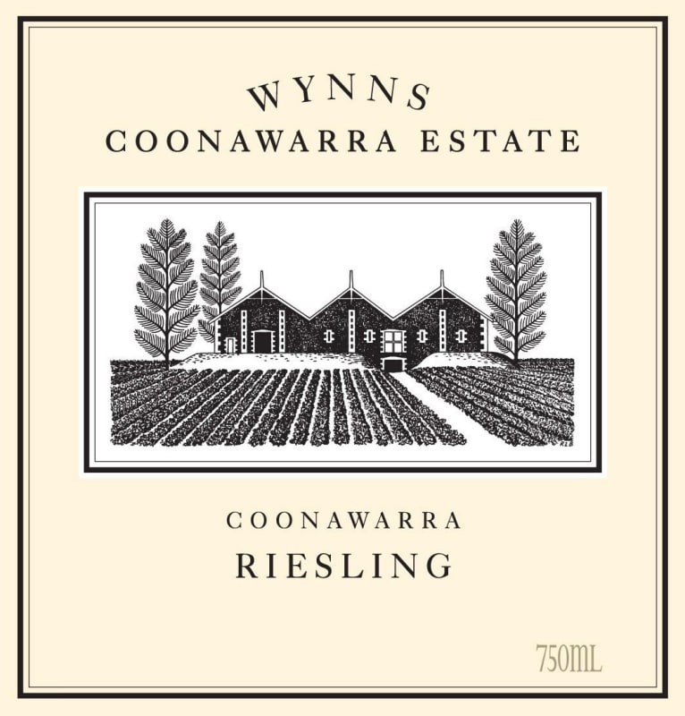 Wynns Coonawarra Estate Riesling 2012 Front Label