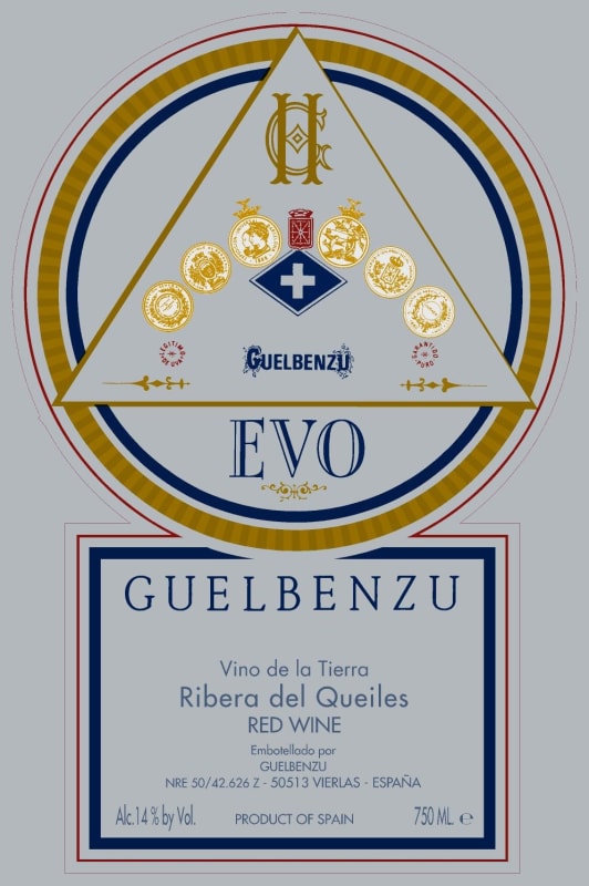 Guelbenzu Ribera del Queiles Evo 2006 Front Label