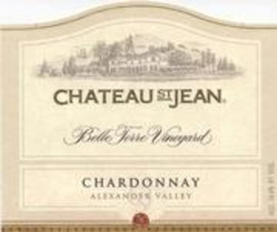 Chateau St. Jean Belle Terre Chardonnay 1999 Front Label