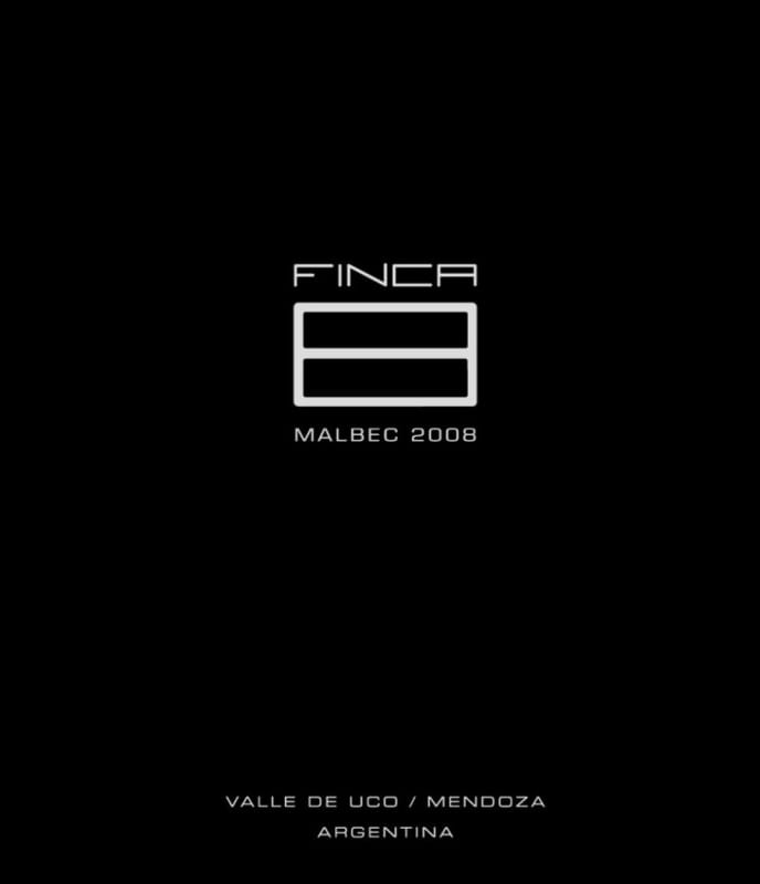 Finca 8 Malbec 2008 Front Label